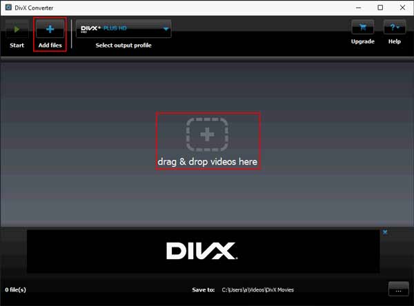 Convertidor de archivos Divx