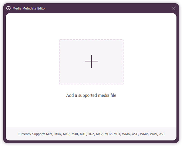 Mediametadata-editor