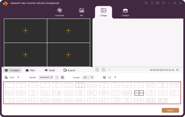 Vælg Layout