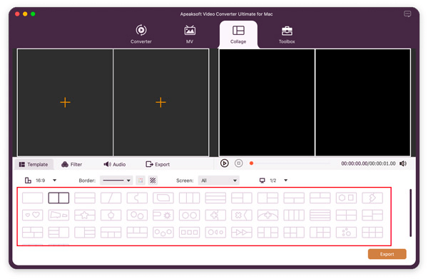 Select Template Mac