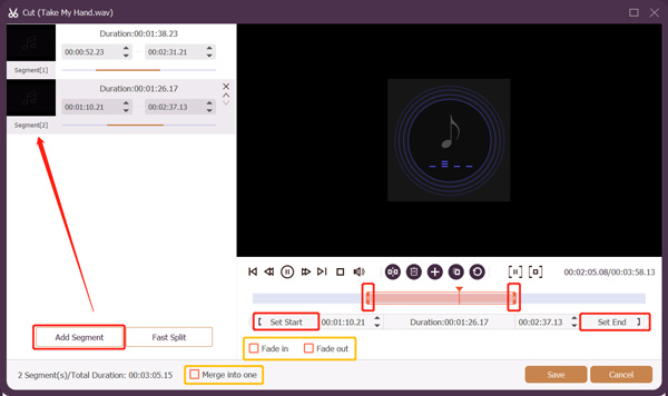 Split Wav File Into Tracks