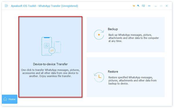 Transferência de dispositivo para dispositivo