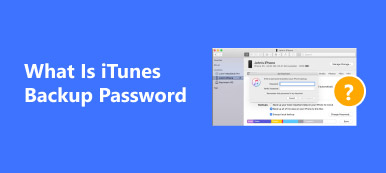 iTunesのバックアップパスワード