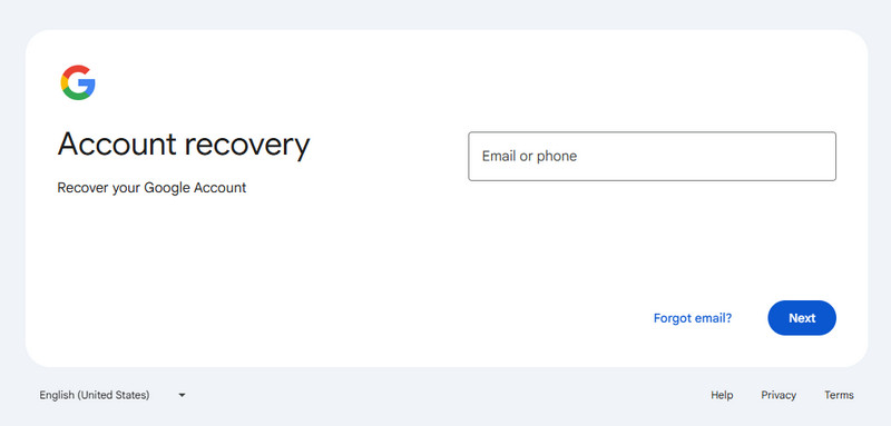 Ξέχασα το email