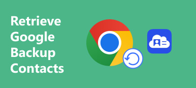 Получить контакты Google Backup