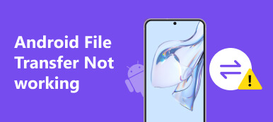 Android-filöverföring fungerar inte