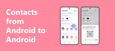 Kontakter fra Android til Android