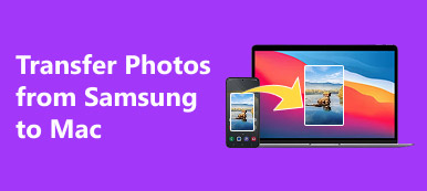 Överföra foton från Samsung till Mac