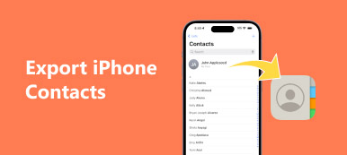 Exportera iPhone-kontakter