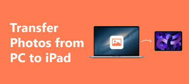 Överföra foton från dator till iPad