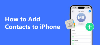 How to Add Contacts to iPhone
