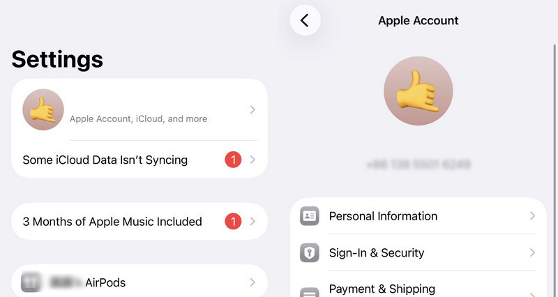 Check Icloud Account Consistency