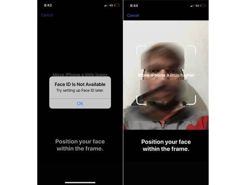 FaceID funktioniert nicht