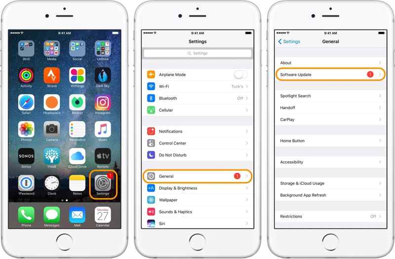 Software Update iPhone