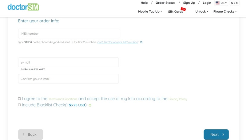 Doctorsim Imei