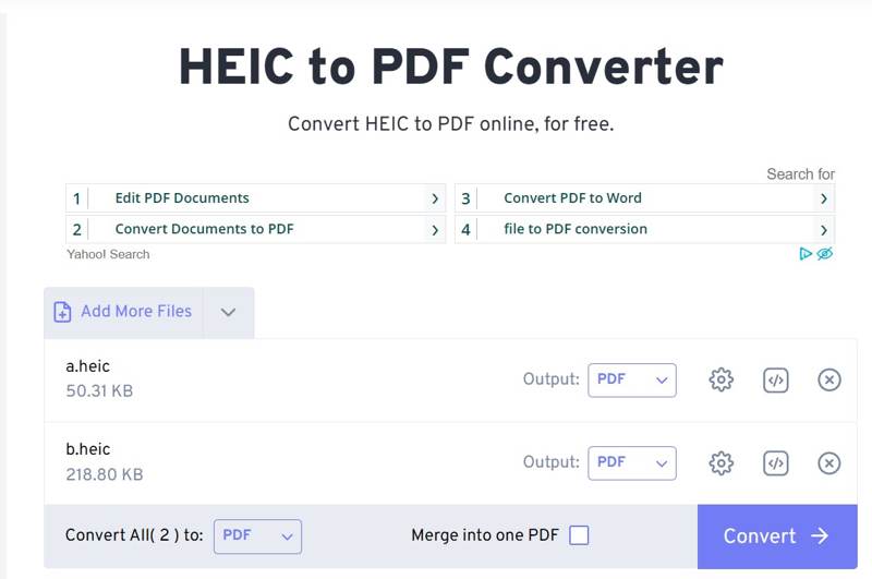 Free Convert PDF