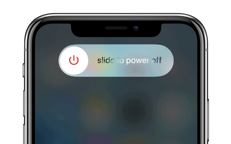 Schakel de iPhone uit