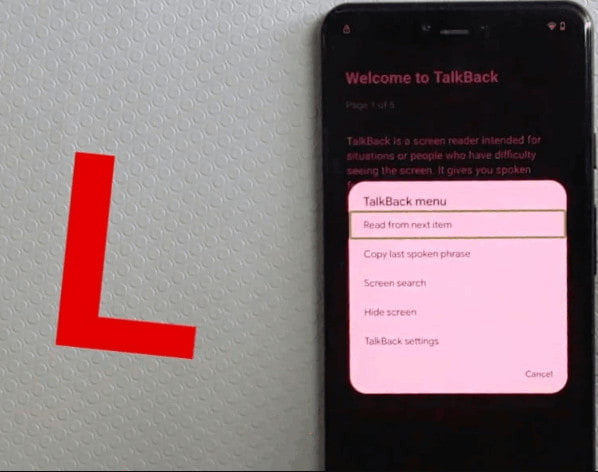 Talkback Bypass Huawei FRP