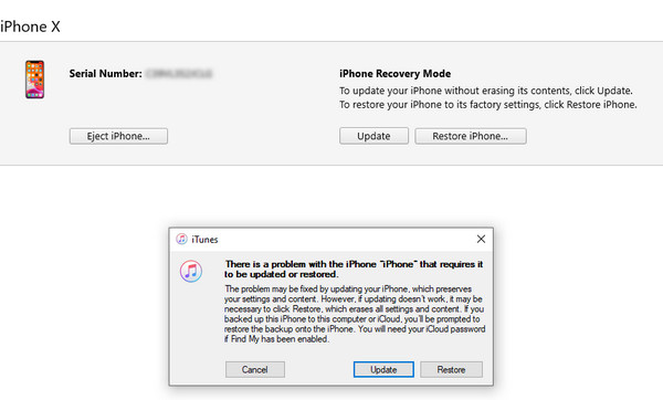 Recovery Mode Restore