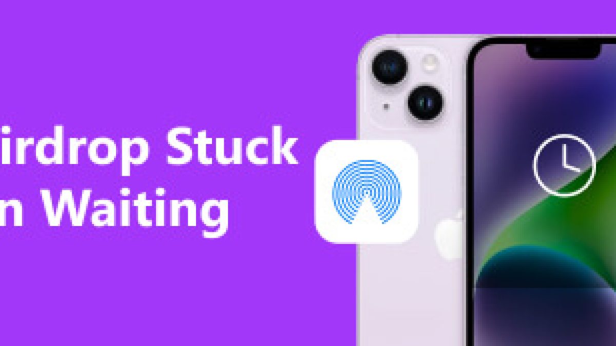 AirDrop 대기 오류: 쉬운 방법으로 페이지 수정