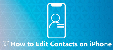 Cómo editar contactos en iPhone