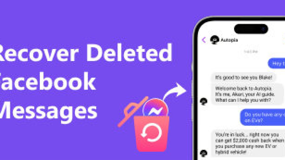 最新] 如何透過4 種方法恢復已刪除的Facebook 訊息