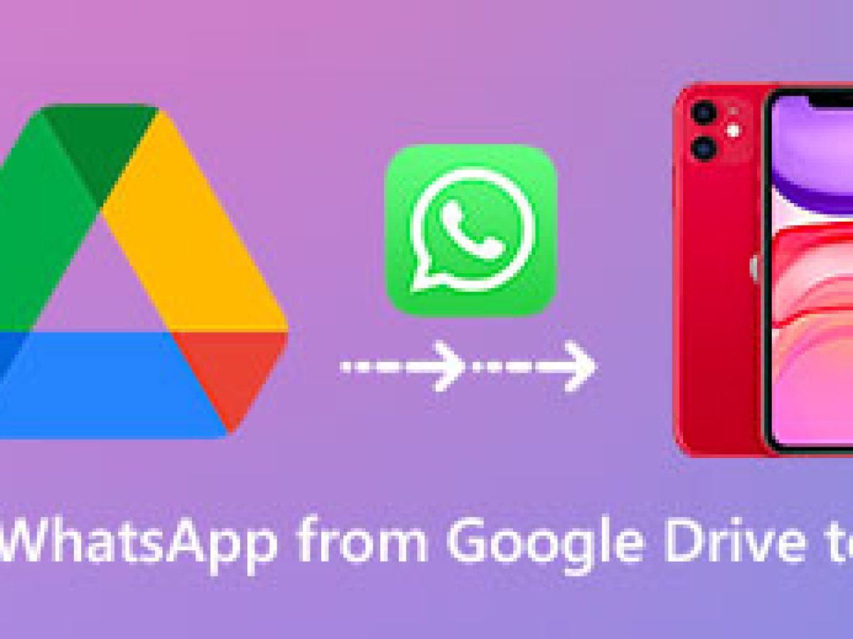 轻松将WhatsApp 从Google Drive 恢复到iPhone