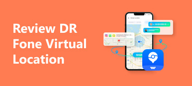Revisar la ubicación virtual de DR Fone