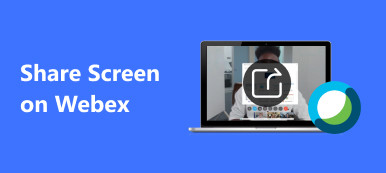 Compartir pantalla en Webex