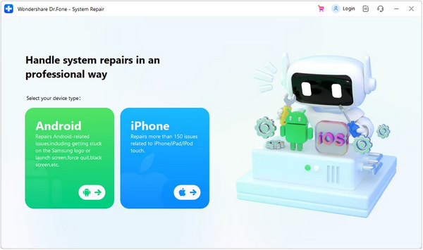 Ремонт системы Dr Fone