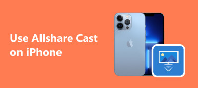 Utilice Allshare Cast en iPhone