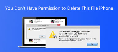 You Don't Have Permission to Delete This File iPhone - Fixed