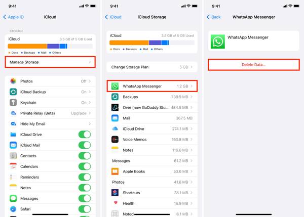 Icloud Storage kezelése