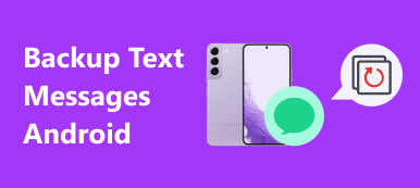 Android'de Metin Mesajlarını Yedekle