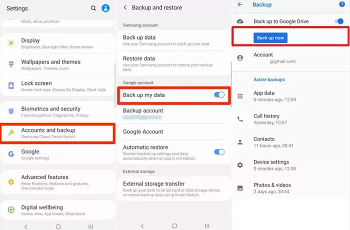 Google Drive Backup