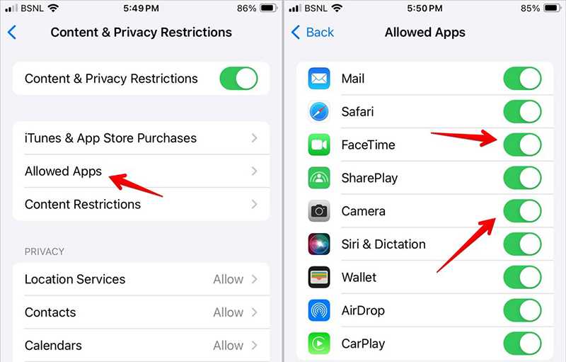 iPhone Camera Privacy