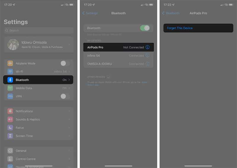 Reconnect Your Airpods