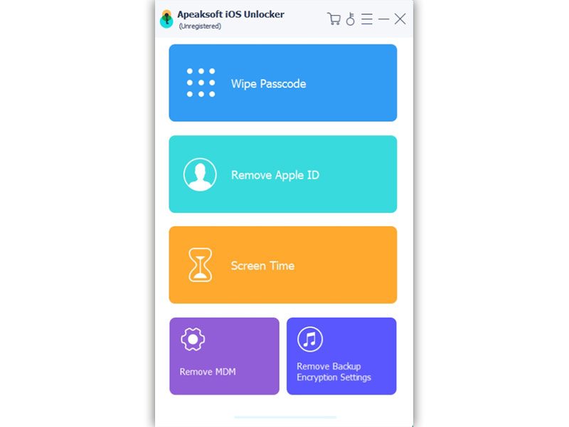 Apeaksoft IOS Unlocker