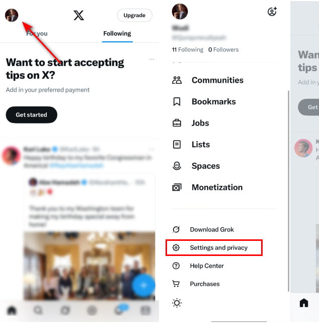 Vymazat nastavení profilu mezipaměti Twitteru