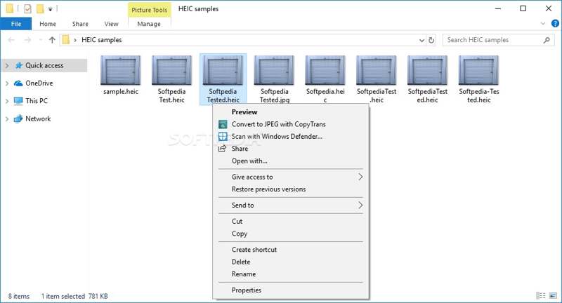 Copytrans Heic για Windows
