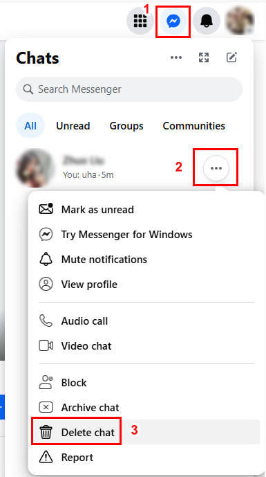 Delete Chat Desktop