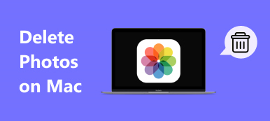 Fotók törlése Mac rendszeren