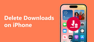 iPhoneでダウンロードを削除する