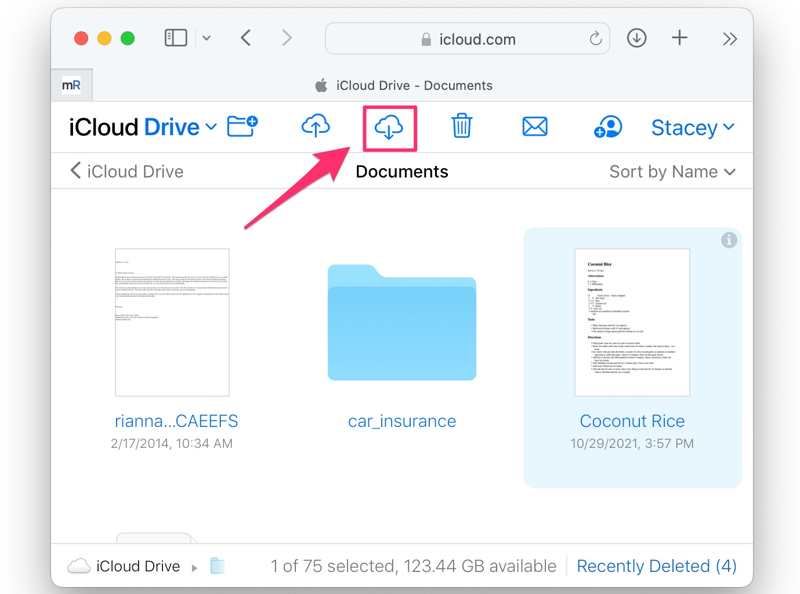 Laden Sie iCloud Drive herunter