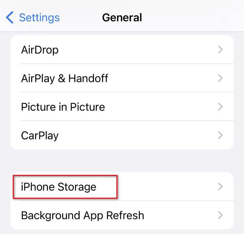 Общее хранилище iPhone