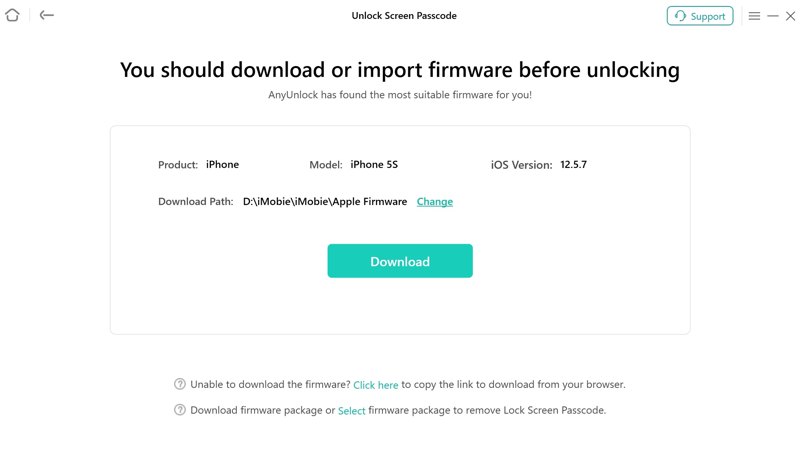 Ladda ner iMobie-firmware