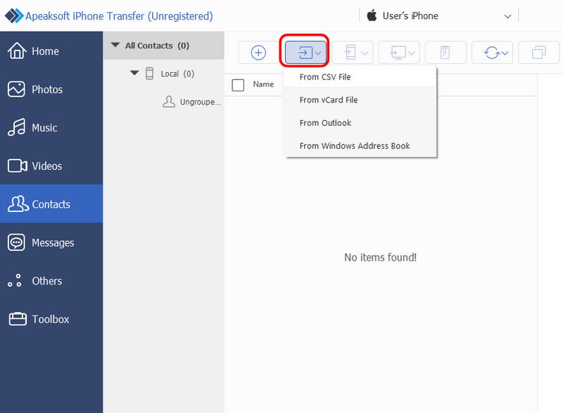 Import Files