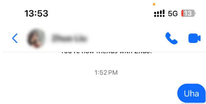 Messenger Dialogue Box