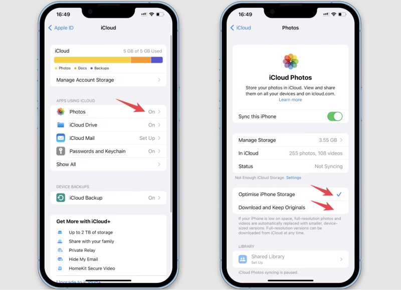 IPhone-opslag optimaliseren