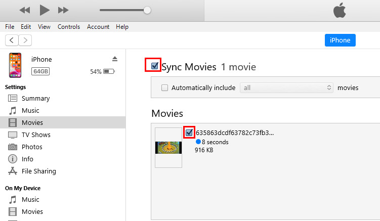 Films synchroniseren